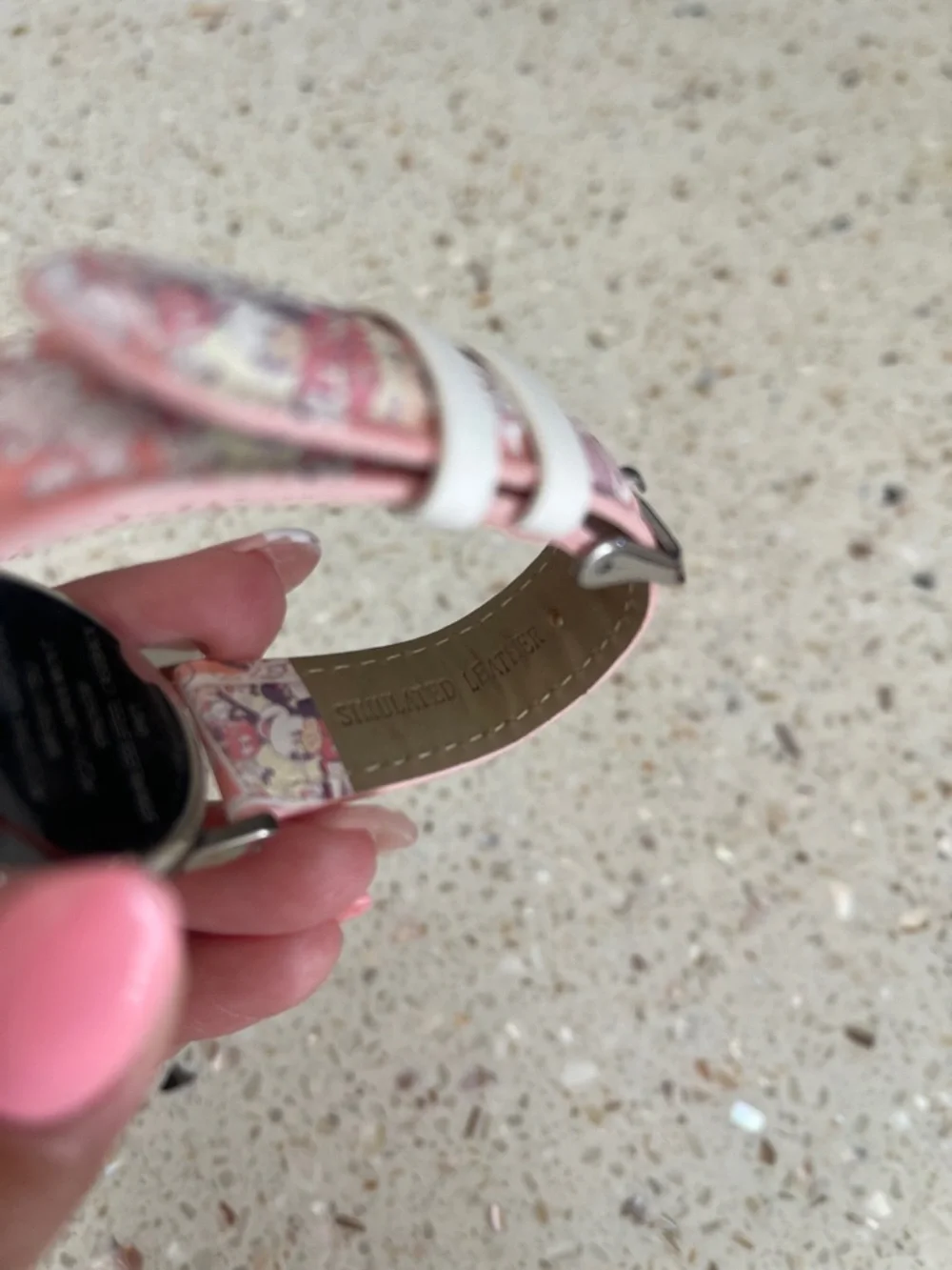 Disney Pink Mickey Mouse Watch with White Dial